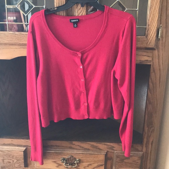 dressy cropped cardigan